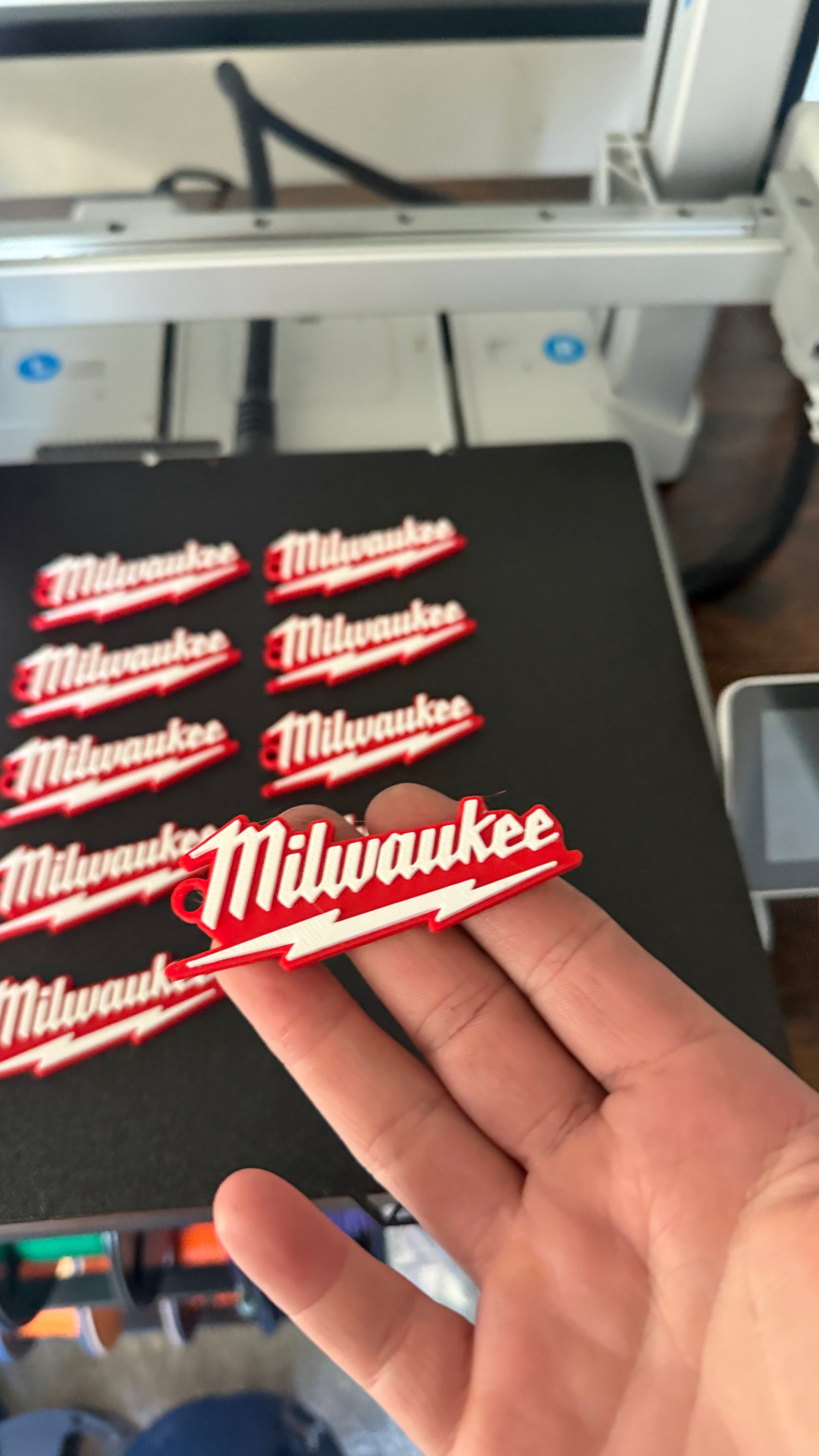 Milwaukee tools keychain