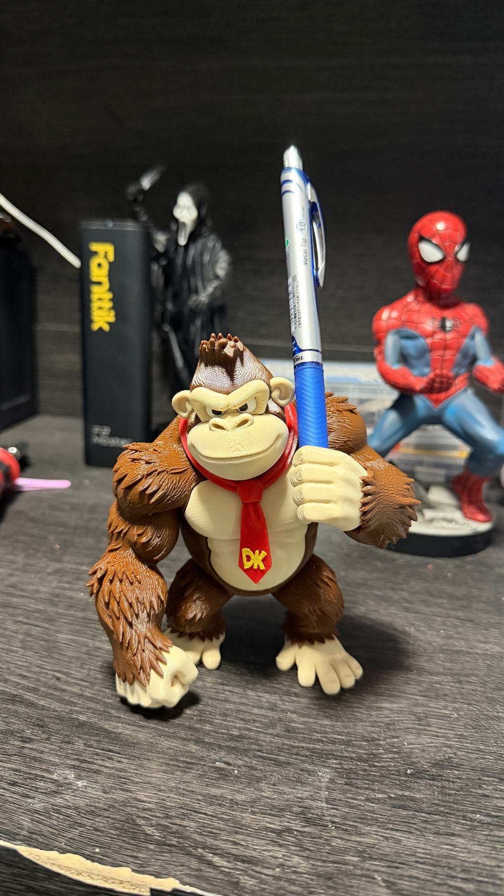 3D Printed DK Donkey Kong Pen Holder